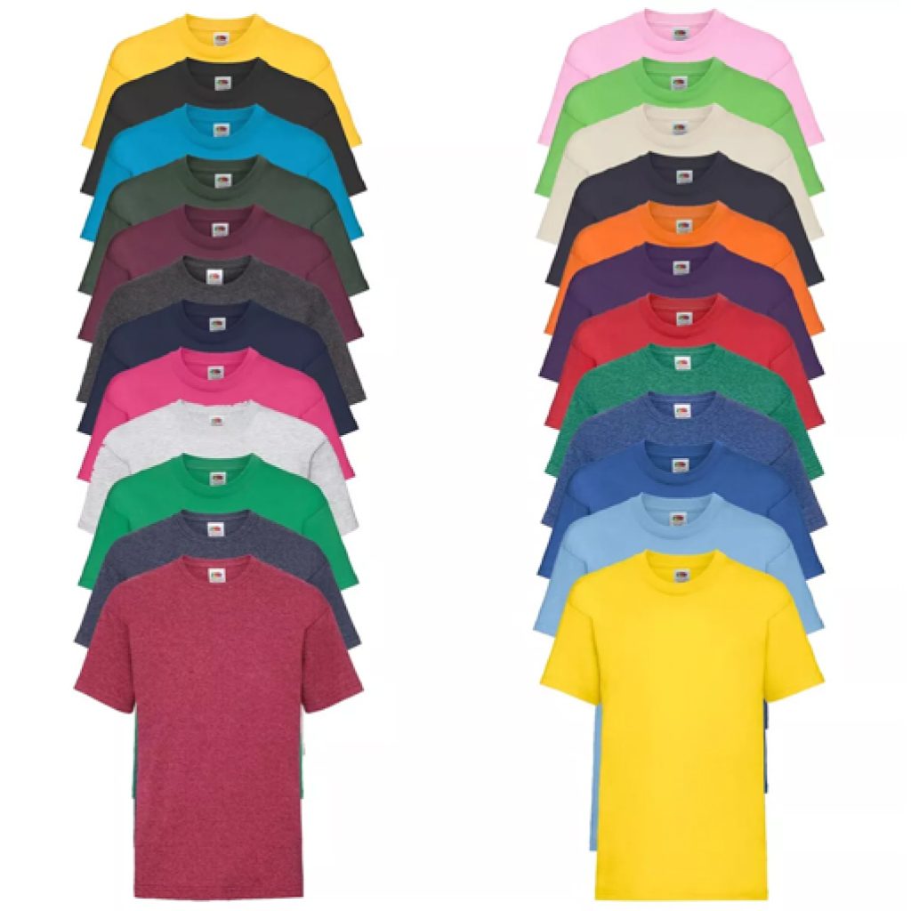 BASIC UNISEX ROUND NECK T SHIRT 1