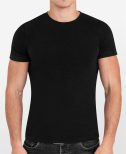 Black round neck
