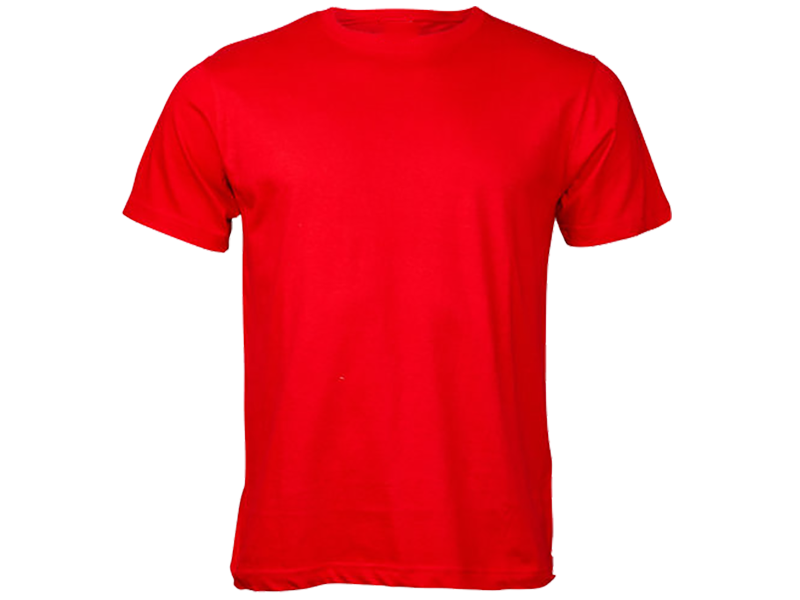 Pic a Tee Promotional T shirt Red 6